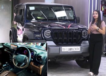 Mahindra Thar Roxx Modified Interior and Exterior