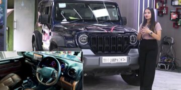 Mahindra Thar Roxx Modified Interior and Exterior