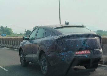 Mahindra XEV 9e Spotted Testing