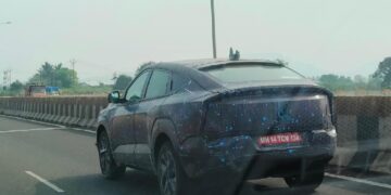 Mahindra XEV 9e Spotted Testing