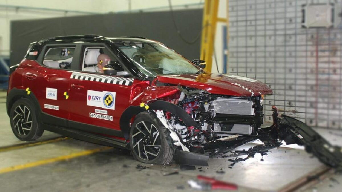 Mahindra Xuv 3xo at Bharat Ncap