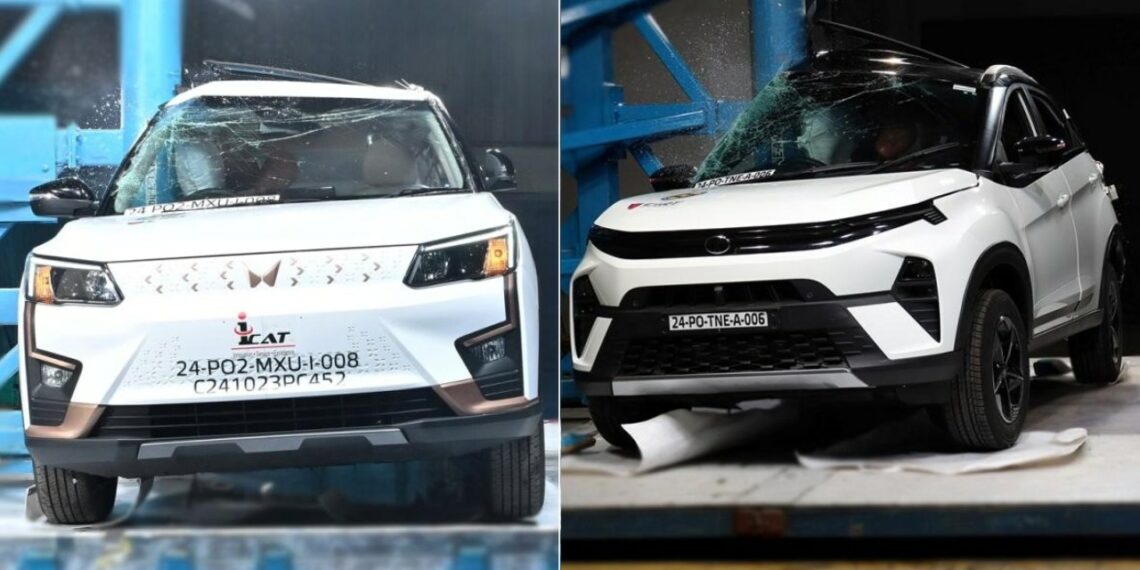 Mahindra Xuv400 Vs Tata Nexon Ev Bharat Ncap Safety Ratings