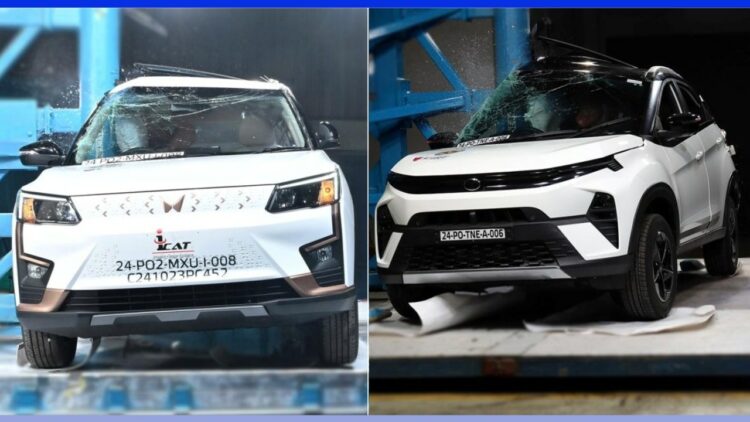 Mahindra Xuv400 Vs Tata Nexon Ev Bharat Ncap Safety Ratings