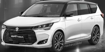 New Maruti Ertiga Facelift Imagined