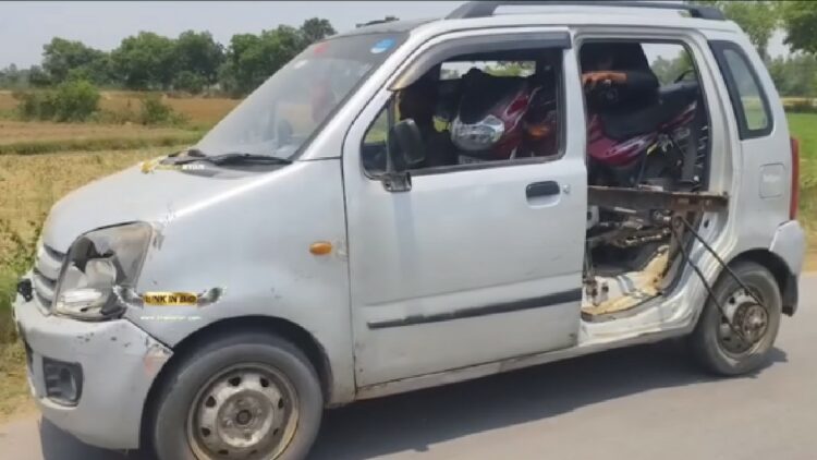 Motorcycle Powered Maruti Wagonr