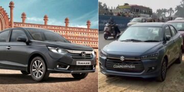 New 2025 Maruti Dzire vs Honda Amaze Specs Features Design Comparison