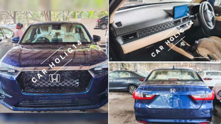 New generation Honda Amaze Leaked Ahead of Launch