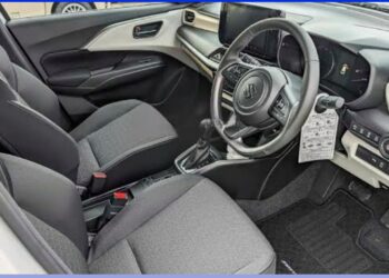 New Generation Maruti Dzire Interior Leaked