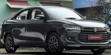 New Maruti Dzire in Black Colour