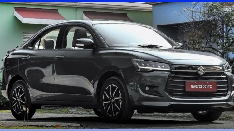 New Maruti Dzire in Black Colour