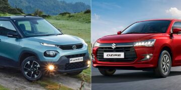 New Maruti Dzire CNG vs Tata Punch CNG Specs Features Prices Design Comparison