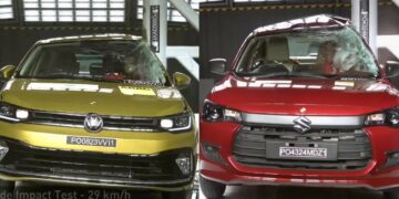 New Maruti Dzire vs Skoda Slavia and VW Virtus GNAP Rating