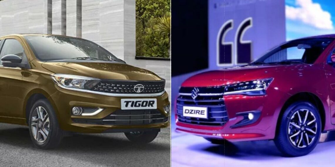 New Maruti Dzire Vs Tata Tigor Specs Prices Features Design Comparison