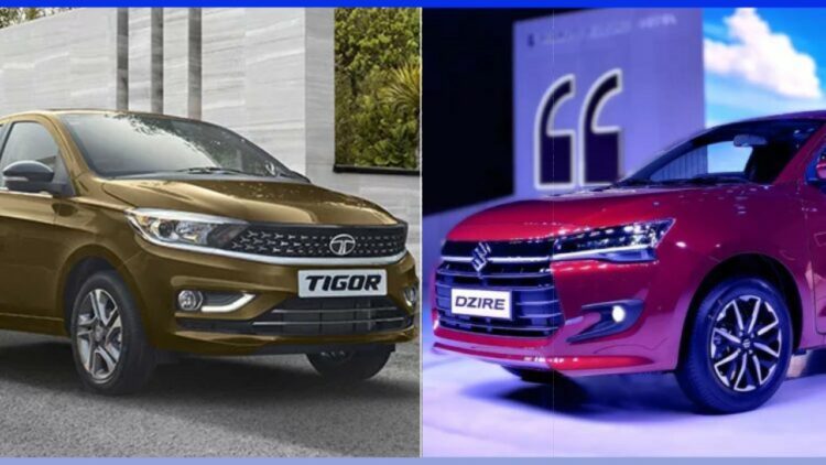 New Maruti Dzire Vs Tata Tigor Specs Prices Features Design Comparison