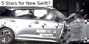 New Maruti Swift NCAP Score