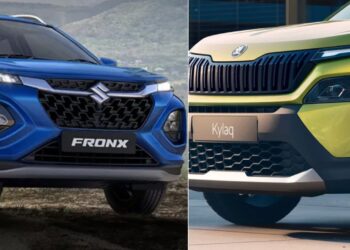 New Skoda Kylaq vs Maruti Fronx Specs Features Design Comparison