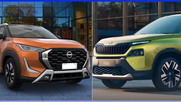 New Skoda Kylaq Vs Nissan Magnite Specs Features Prices Design Dimensions Comparison