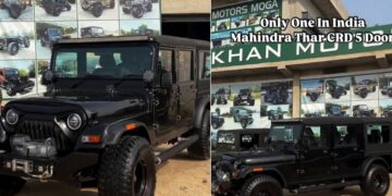 Old-Gen Mahindra Thar 5-door