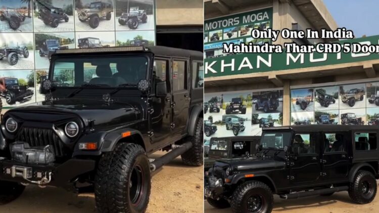 Old gen Mahindra Thar 5 door