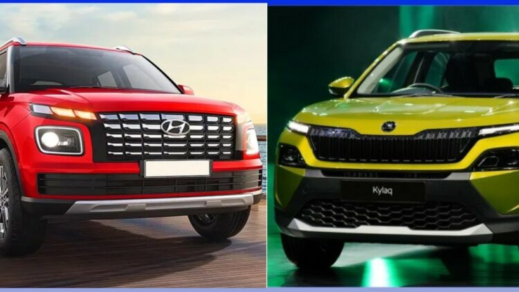 Skoda Kylaq Vs Hyundai Venue Specs Price Design Features Comparison