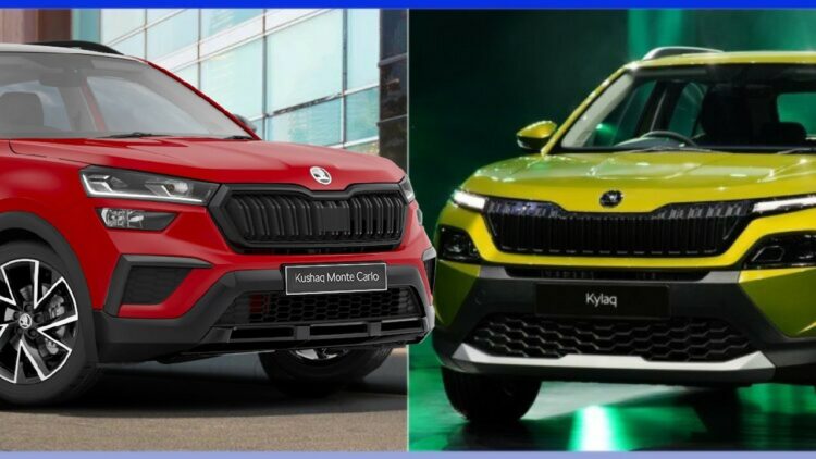 Skoda Kylaq Vs Kushaq Specs Features Design Comparison