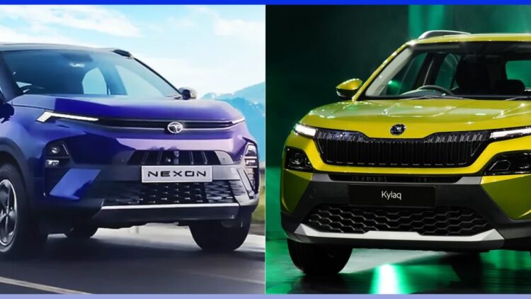 Skoda Kylaq Vs Tata Nexon Specs Features Design Comparison