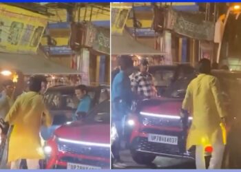 Tata Curvv Owner Threatens Others with Rifle After Parking in Middle of the Road