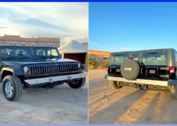 Widest Jeep in the World Made up of Two SUVs