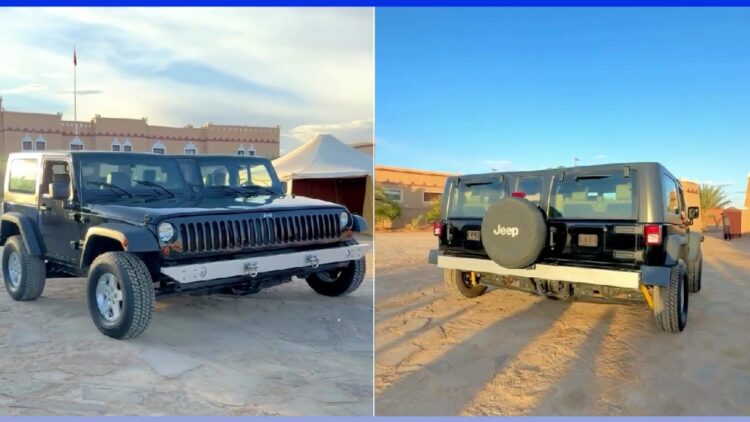 Widest Jeep in the World Made Up of Two Suvs