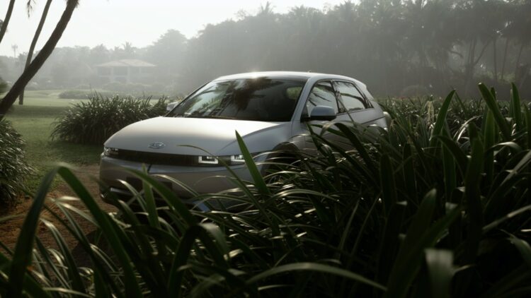 Hyundai Ioniq 5 Front Three Quarters Still Shot