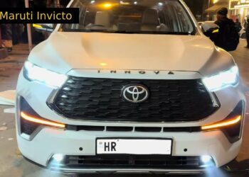 Maruti Invicto Modified to Toyota Innova Hycross