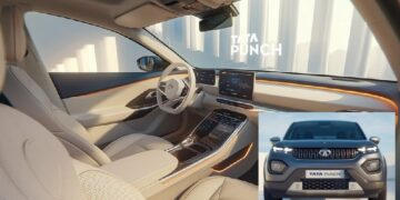 New Generation Tata Punch Beige Interior