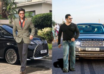 Car Collection of Shah Rukh Khan vs Salman Khan