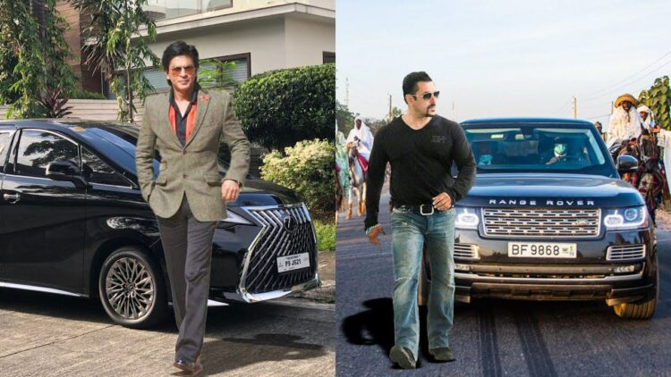 Car Collection of Shah Rukh Khan Vs Salman Khan