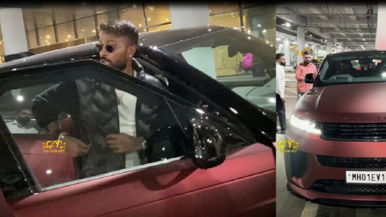 Hardik Pandya Buys New Range Rover Sv