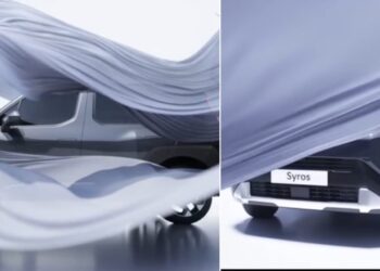 Kia Syros Teaser Front and Side Profile