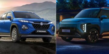 Kia Syros vs Maruti Fronx Specs Features Design Safety Comparison