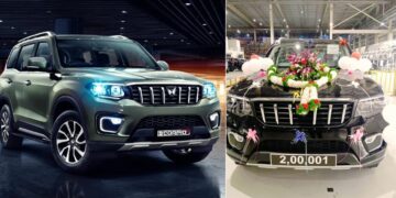 Mahindra Scorpio N 200000 Units Production Milestone