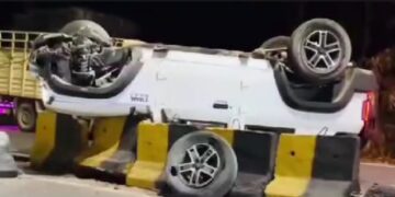 Mahindra Thar Roxx First Major Crash