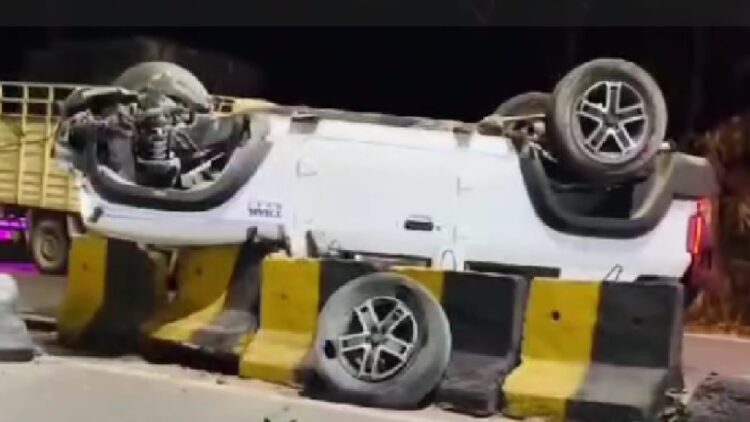 Mahindra Thar Roxx First Major Crash