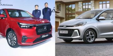 New Honda Amaze Vs Hyundai Aura Specs Price Features Design Comparison