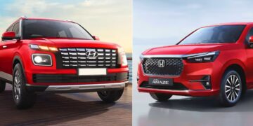 New Honda Amaze Vs Hyundai Venue Specs Price Features Design Comparison