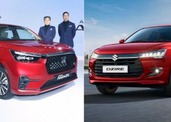 New Honda Amaze vs Maruti Dzire Specs Prices Features Design Comparison