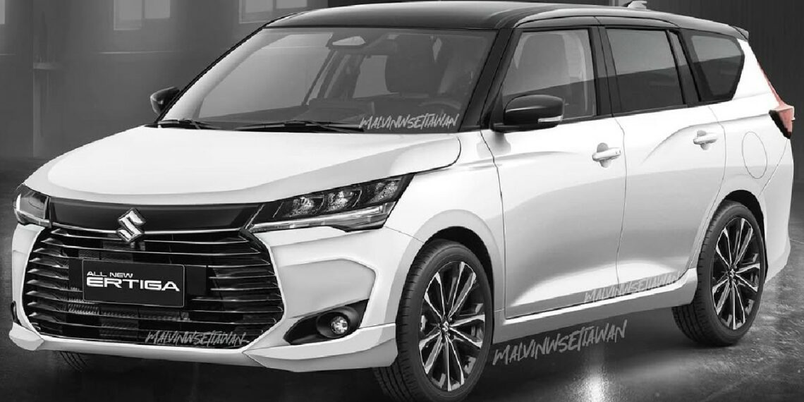 Next gen Maruti Ertiga Imagined