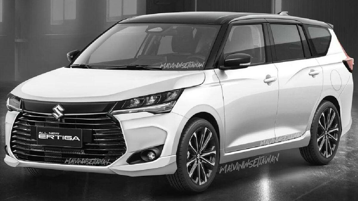 Next gen Maruti Ertiga Imagined