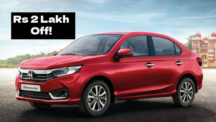 Old Honda Amaze Discounts