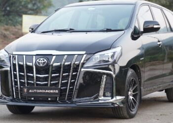 Old Toyota Innova Restored with Alphard Kit