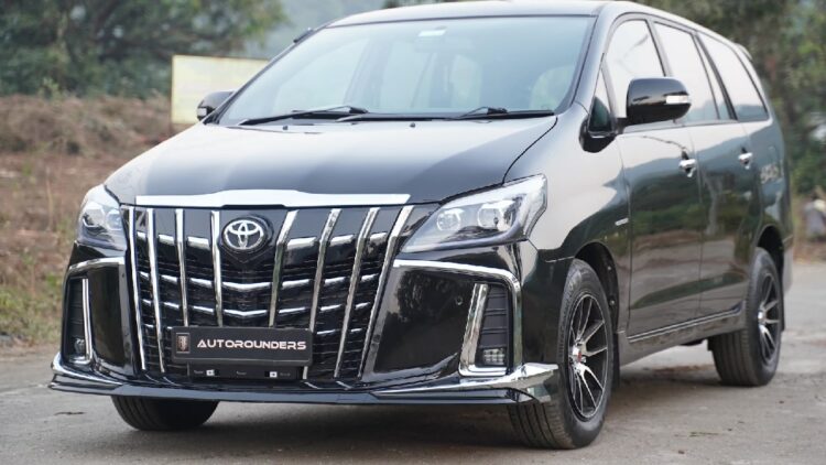 Old Toyota Innova Restored with Alphard Kit