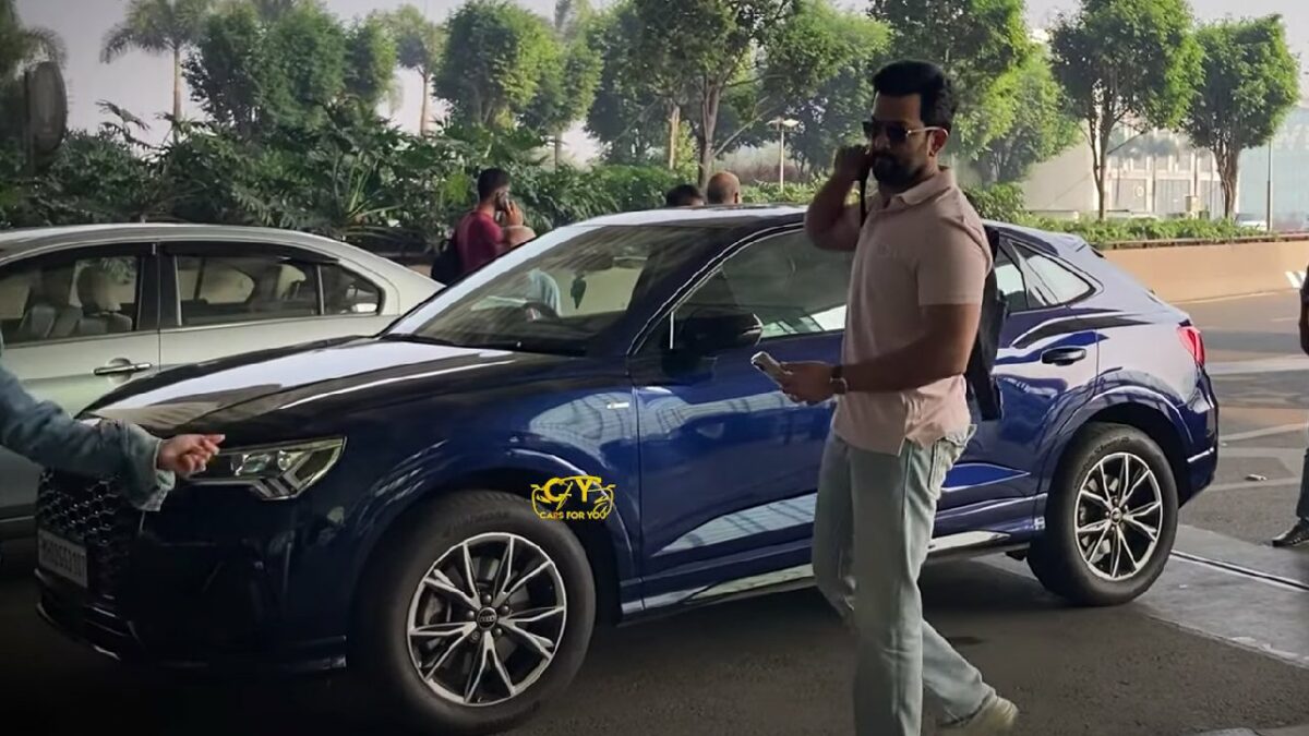 Prithviraj Sukumaran with His Audi Q3