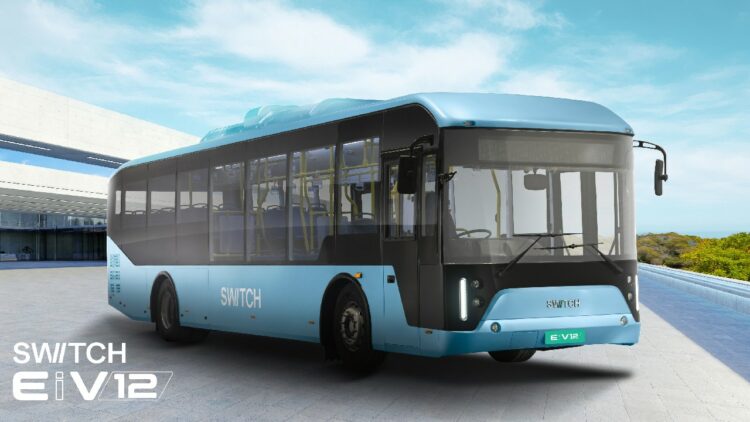 Switch Eiv12 Low floor Electric Bus Launched